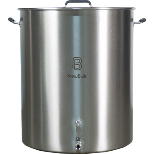 BrewBuilt Brewing Kettle with Tri-Clamp Fittings - 10 Gallon