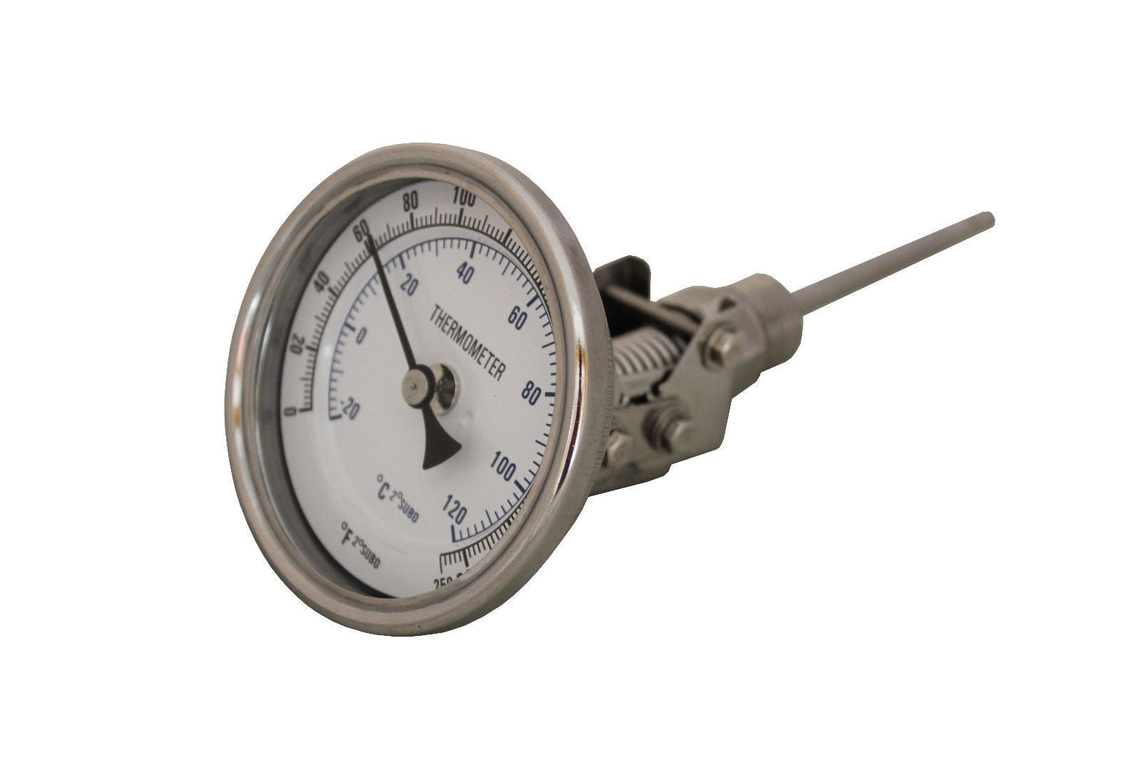 Brew Kettle Dial Thermometer with 6 in. Stem