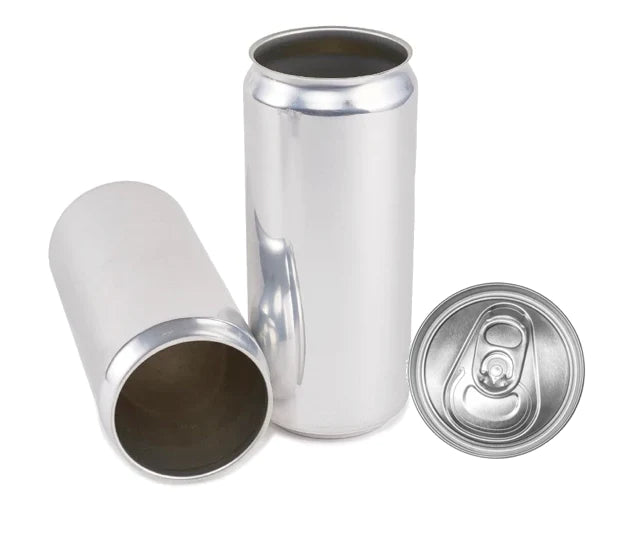 Can Fresh Aluminum Beer Cans, Silver, 500ml/16.9 oz., Case of 207