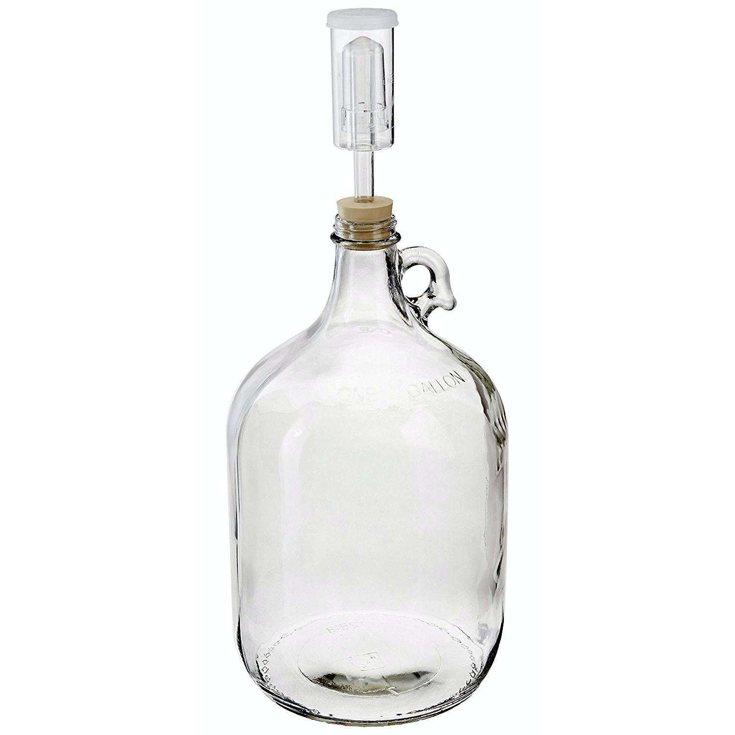 Dicunoy 1 Gallon Glass Jugs, 128 OZ Large Fermenting Jug with Seal Lid,  Wine Growler Carboy Bottle w…See more Dicunoy 1 Gallon Glass Jugs, 128 OZ