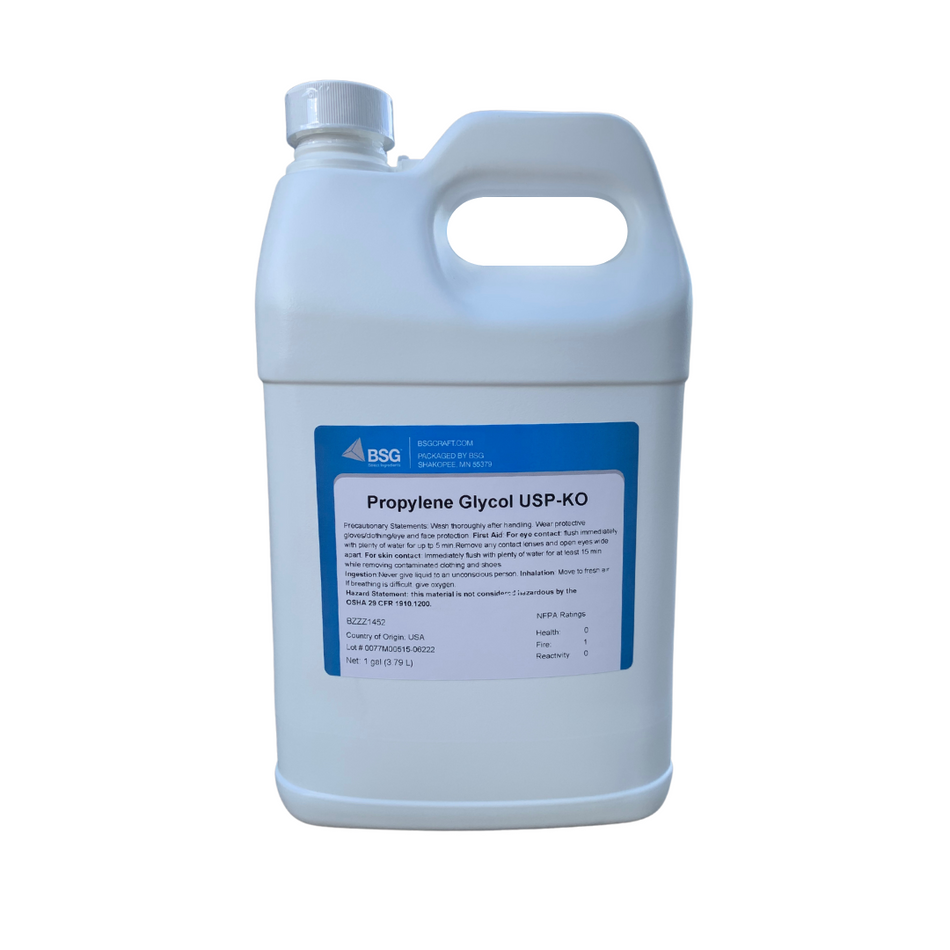 1 Gallon 100% Propylene Glycol USP-KO