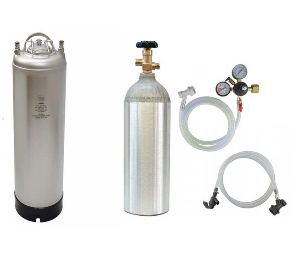 Home Brew Keg Kit-W/Product Tank Empty Cylinder