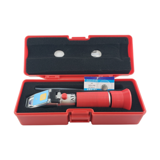 Lighted Refractometer-W/Atc 0F-32F Red