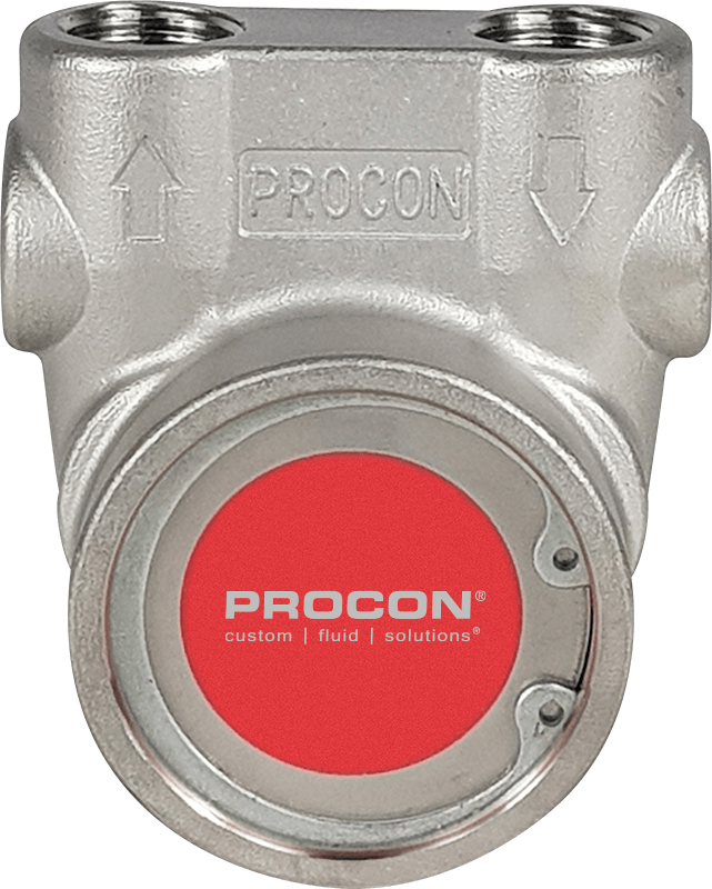 Procon® 113B100A31XX Series 3 Rotary Vane Fluid Pump- 100GPH (300LPH), EPDM/Nitrile, No Relief Valve