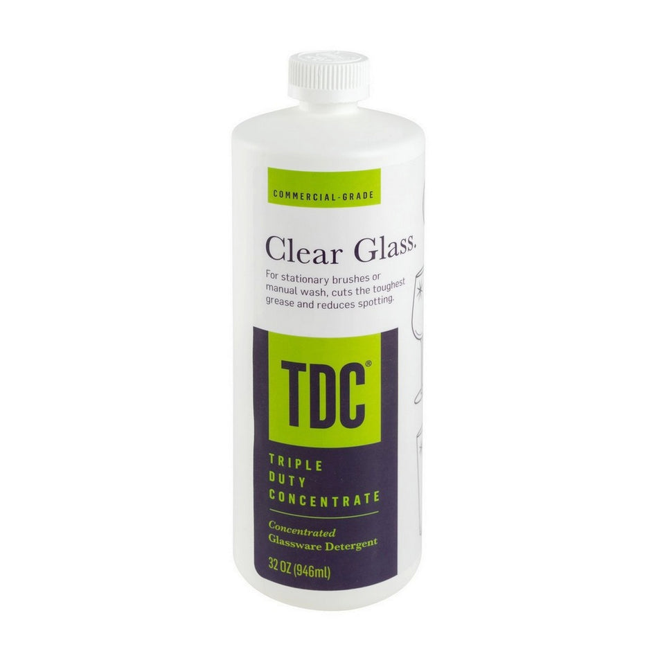 TDC Manual Glass Washer Detergent 32 Oz