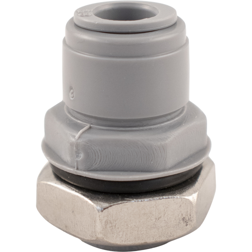 Duotight Push-In Bulkhead - 9.5 mm (3/8 in.) x 1/2 in. BSP - KL14564