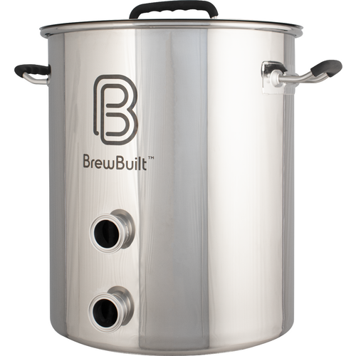 BrewBuilt® Brewing Kettle | 1.5" Tri-Clamp | Dual Port | Side Handles