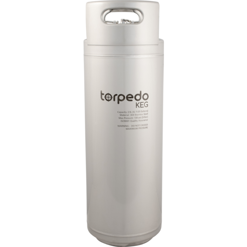 Torpedo Keg | Ball Lock Keg | Stainless Steel Corny Keg | Low2 Keg Lid O-Ring | Superior Oxygen Barrier Properties | 6 Gallon