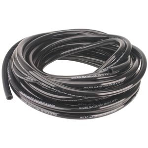 3/8 ID Black Vinyl Tubing – 50' Spool