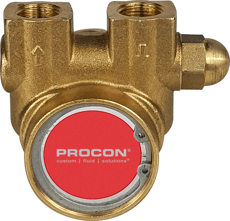 Procon® 112A070F11AA Series 2 Rotary Vane Fluid Pump- 70GPH (210LPH), EPDM/Nitrile, Standard-Non External adjust