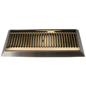 16" Bevel Edge Drip Tray, PVD