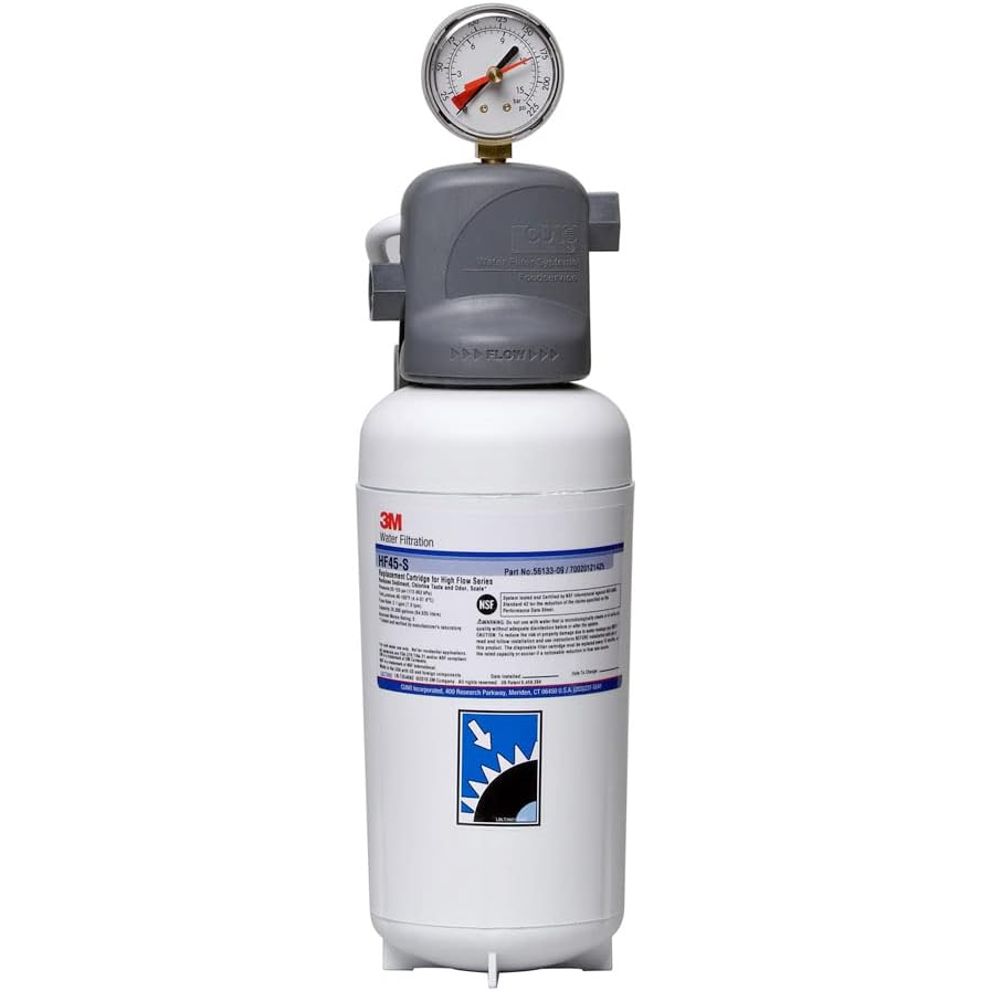 ICE145-S Single Cartridge Ice Machine Water Filtration System - 3 Micron Rating and 2.1 GPM