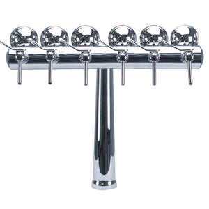 Havana Wine Tower - Chrome Finish - Medallion - Air-Kit - 6 Faucets