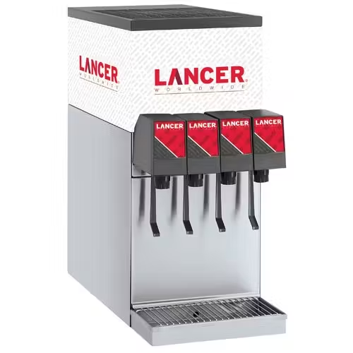 Lancer 85-0504A-111 - 500 Series Counter Electric Dispenser, Ambient Carbonated, 10-3/8"W X 25-1/4"D