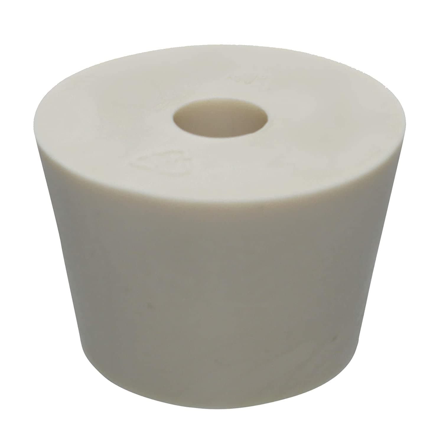 #8 Rubber Stopper with Hole - Fits 1000mL Flasks – HowdyBrewer