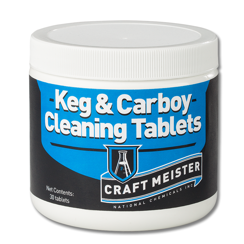 Craft Meister Keg & Carboy Tabs 30ct cs/6