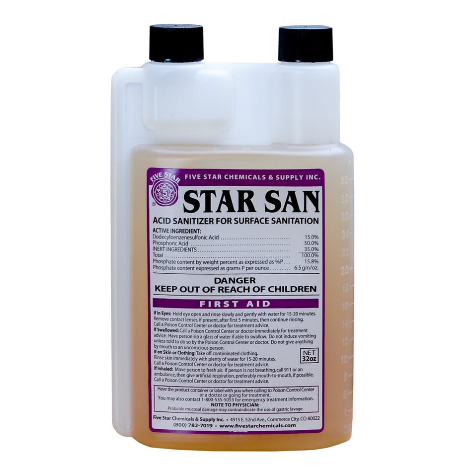 Five Star Star San 32oz cs/10