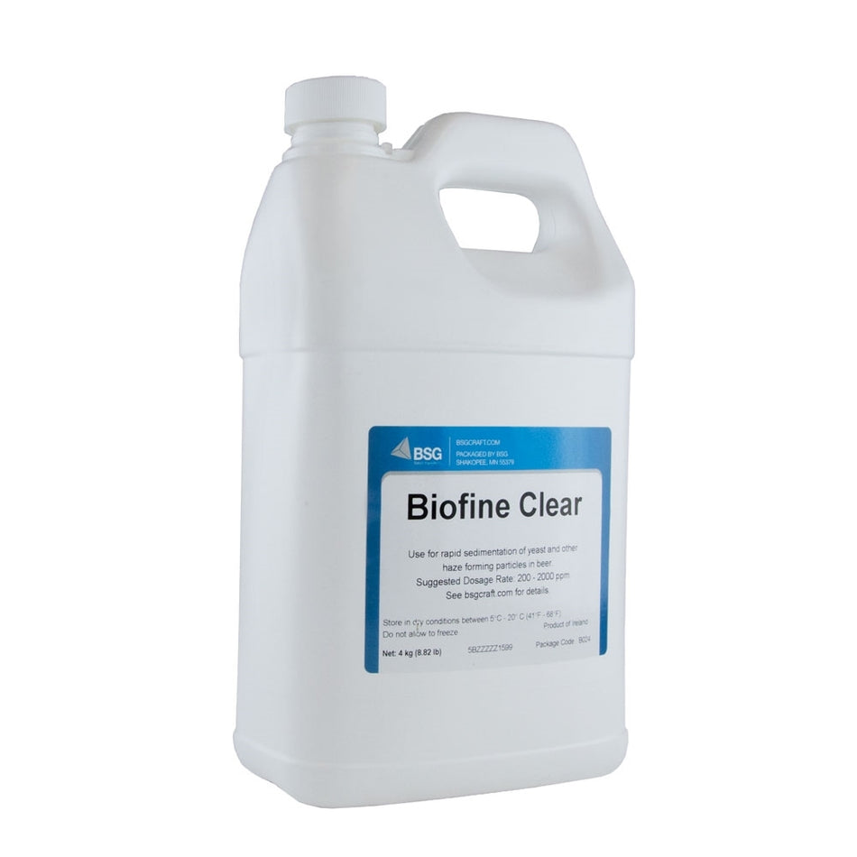 4kg Biofine Clear Fining Agent for Rapid Sedimentation - 8.82 lbs –  HowdyBrewer