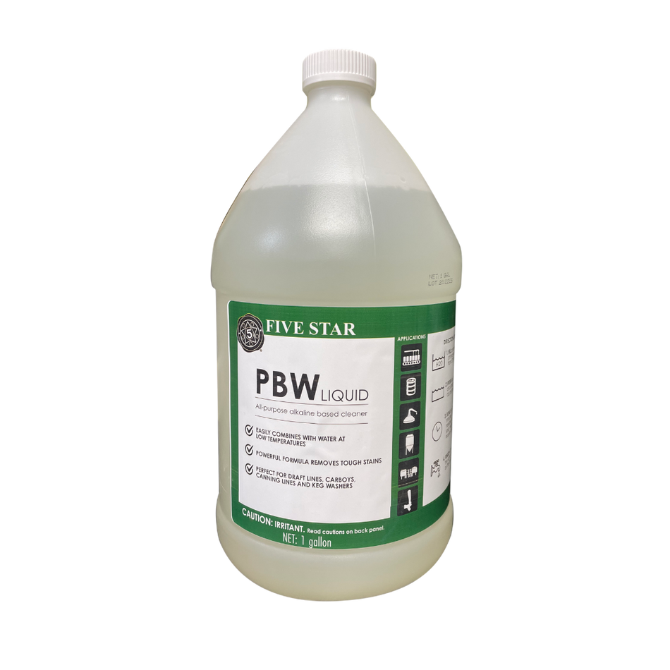 Five Star PBW Liquid 1 gal cs/4