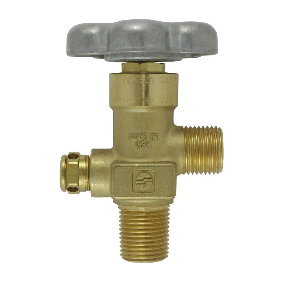 Co2 Valve 1/2inNgt 3000 Psi Cga320 Sherwood