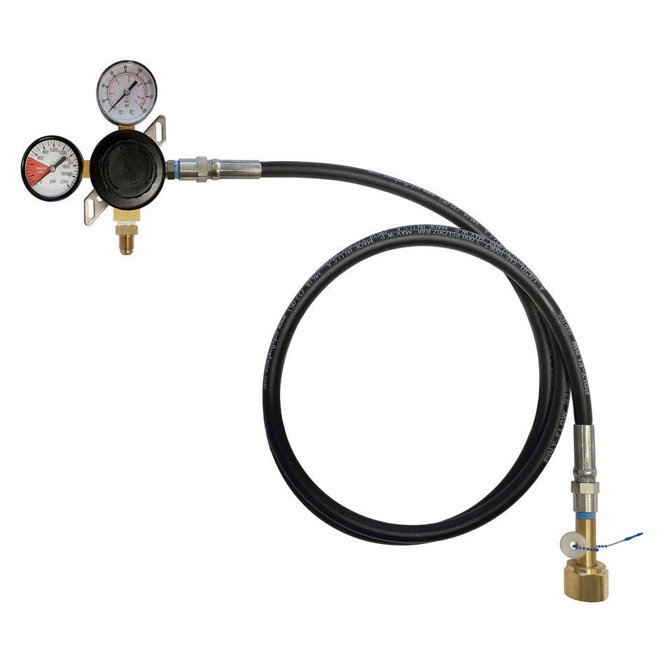 Co2 Reg-W/6'Hose 1/4inMfl-W/Chk 160:2000 Tap