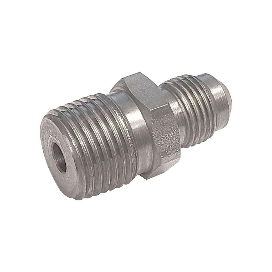 Hex Adapter 3/8inMfl X 1/2inMpt S/S