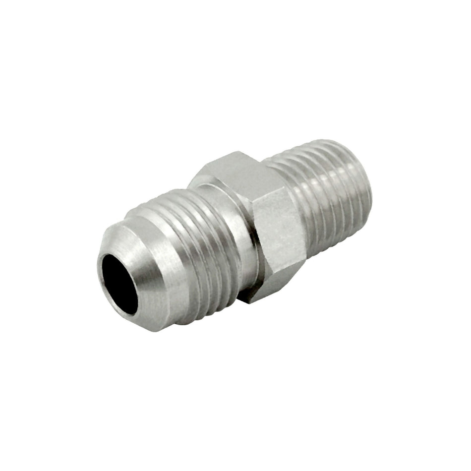 Hex Adapter 1/4inMfl X 1/8inMpt S/S