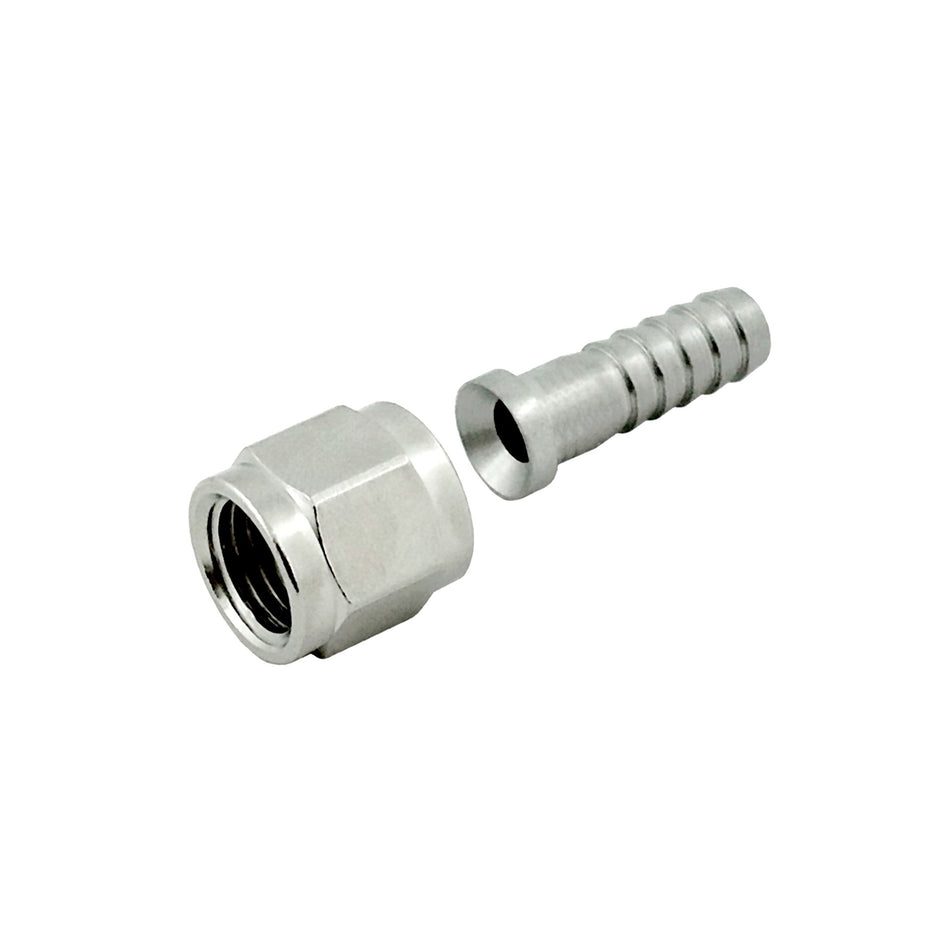 Swivel Nut & Stem Set 1/4inFfl Nut X 1/4inB 304S/S