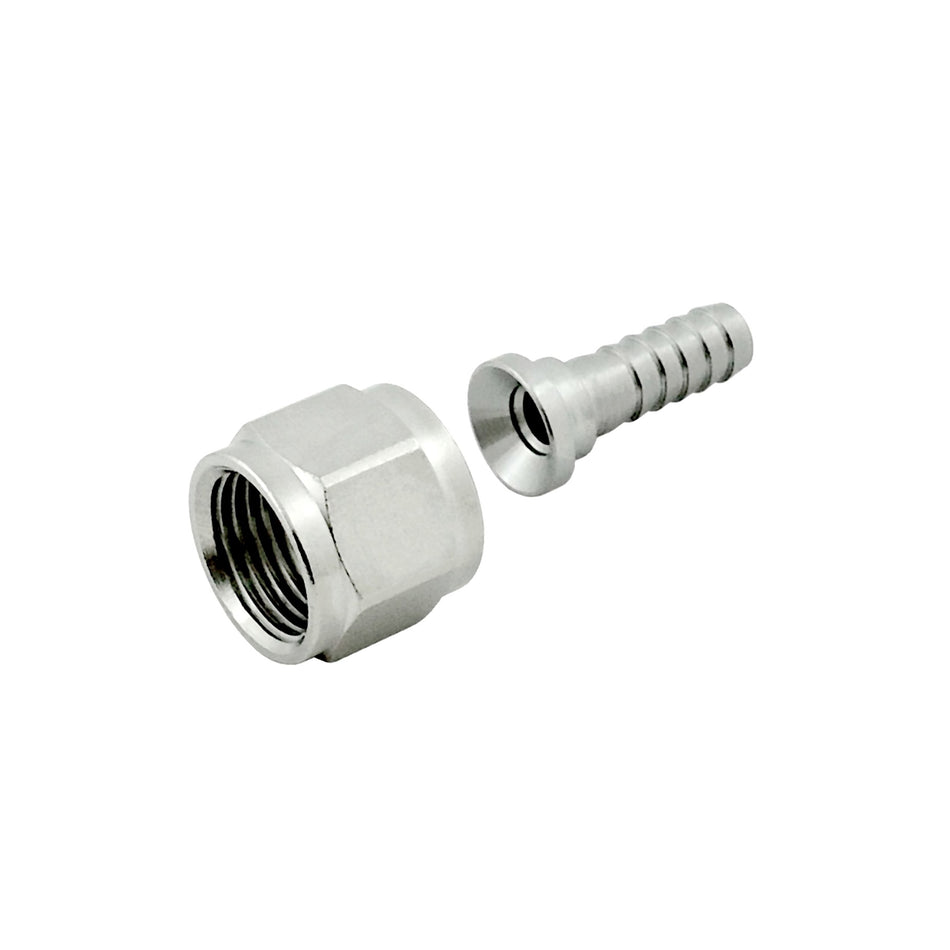 Swivel Nut & Stem Set 3/8inFfl Nut X 1/4inB S/S