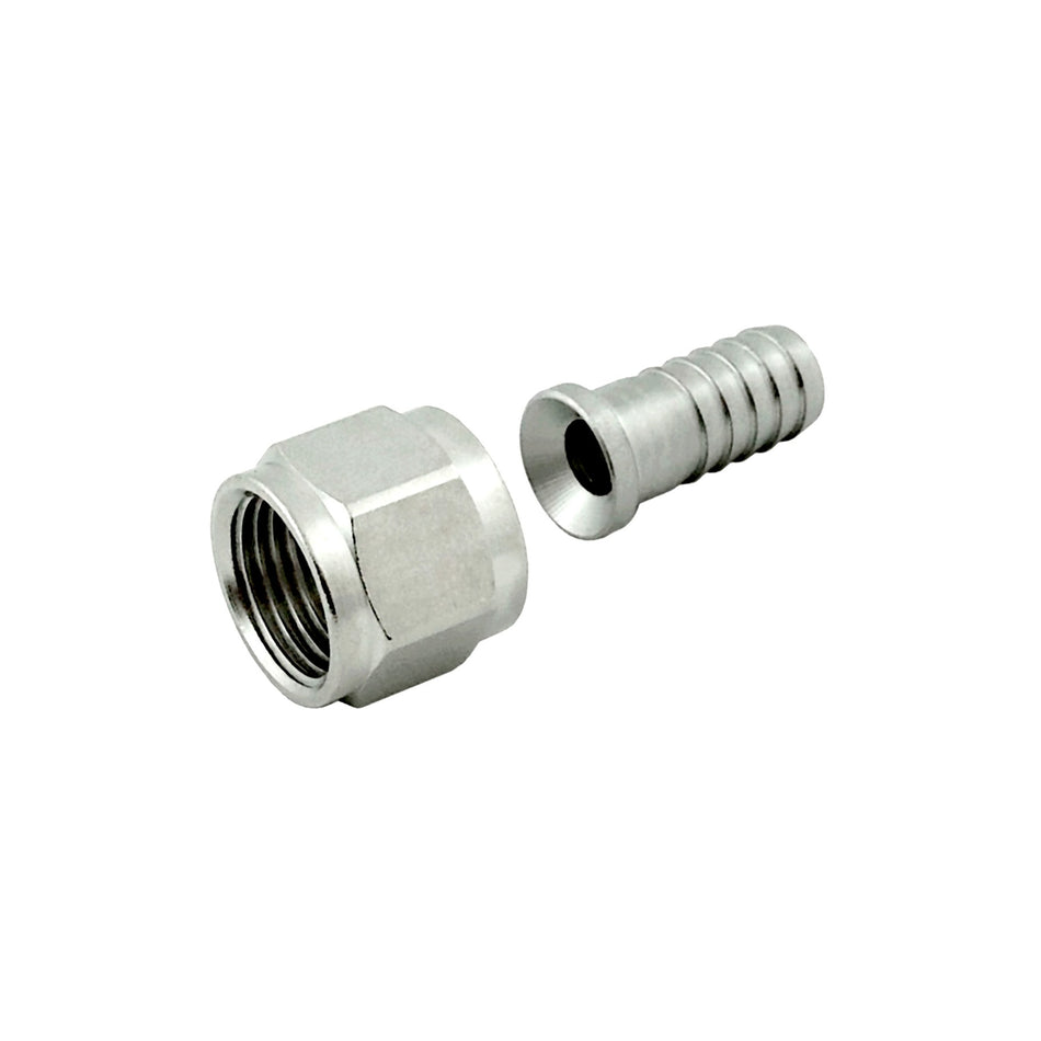 Swivel Nut & Stem Set 3/8inFfl Nut X 3/8inB 304 S/S