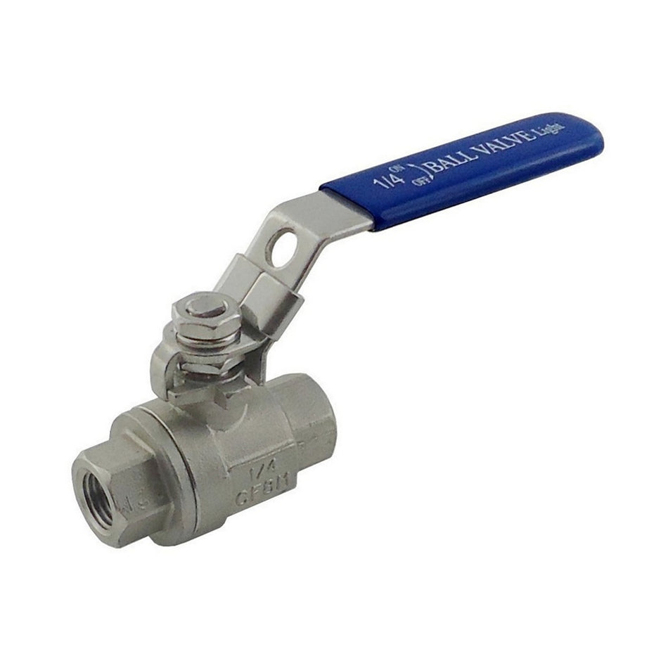 Ball Valve 1/4inFpt X 1/4inFpt Full Port 316 S/S