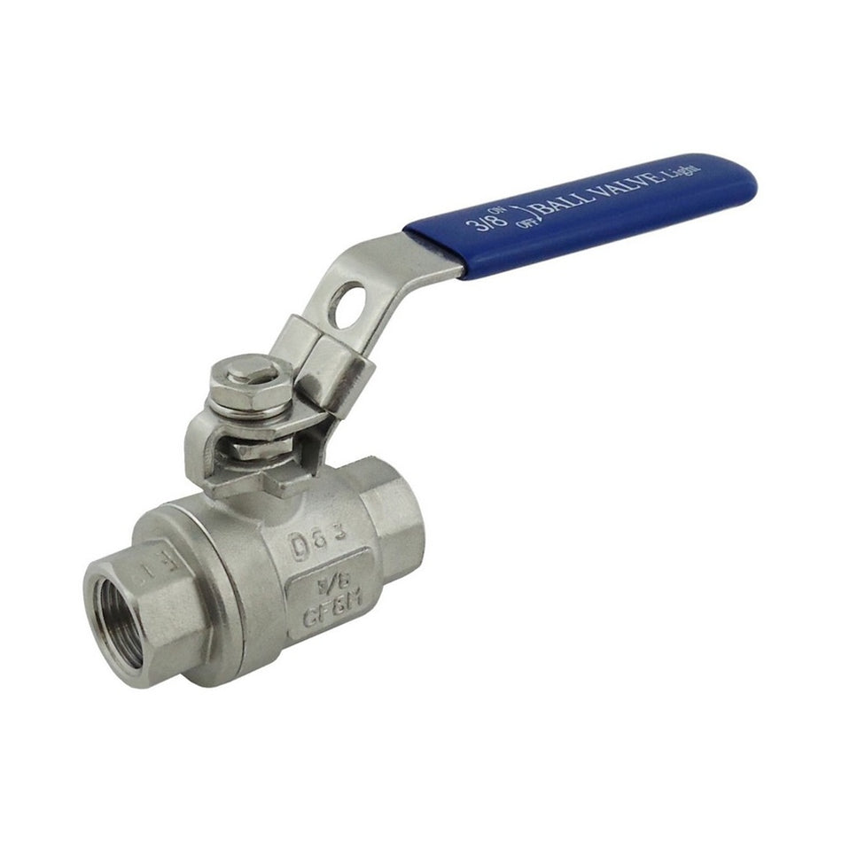 Ball Valve-Full Port 3/8inFpt X 3/8inFpt 316 S/S