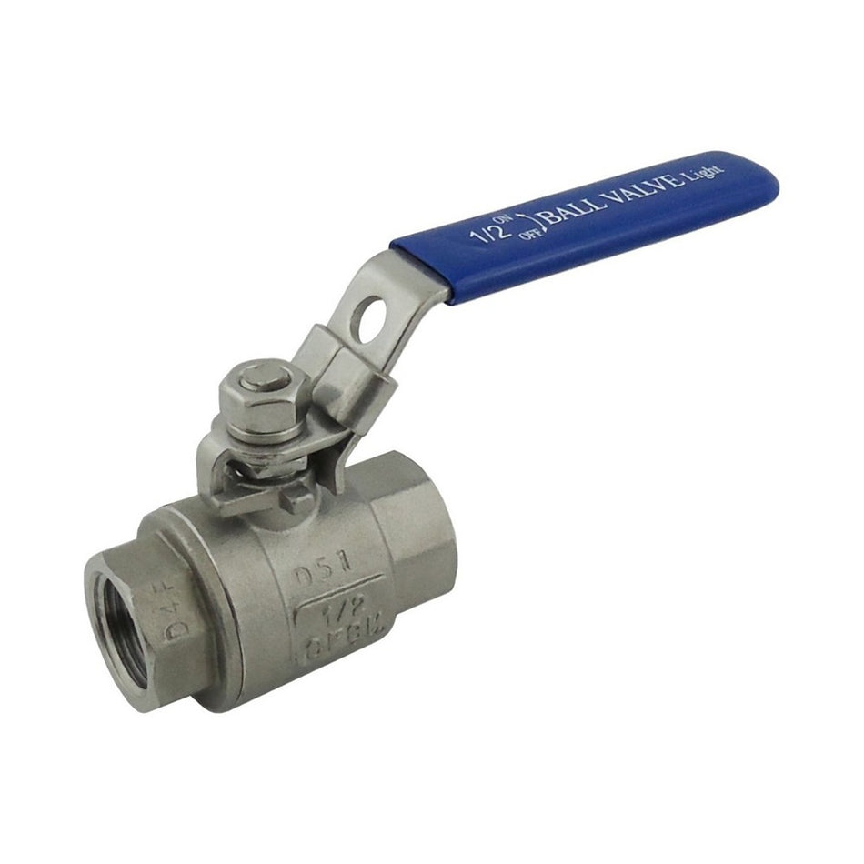 Ball Valve 1/2inFpt X 1/2inFpt Full Port 316 S/S