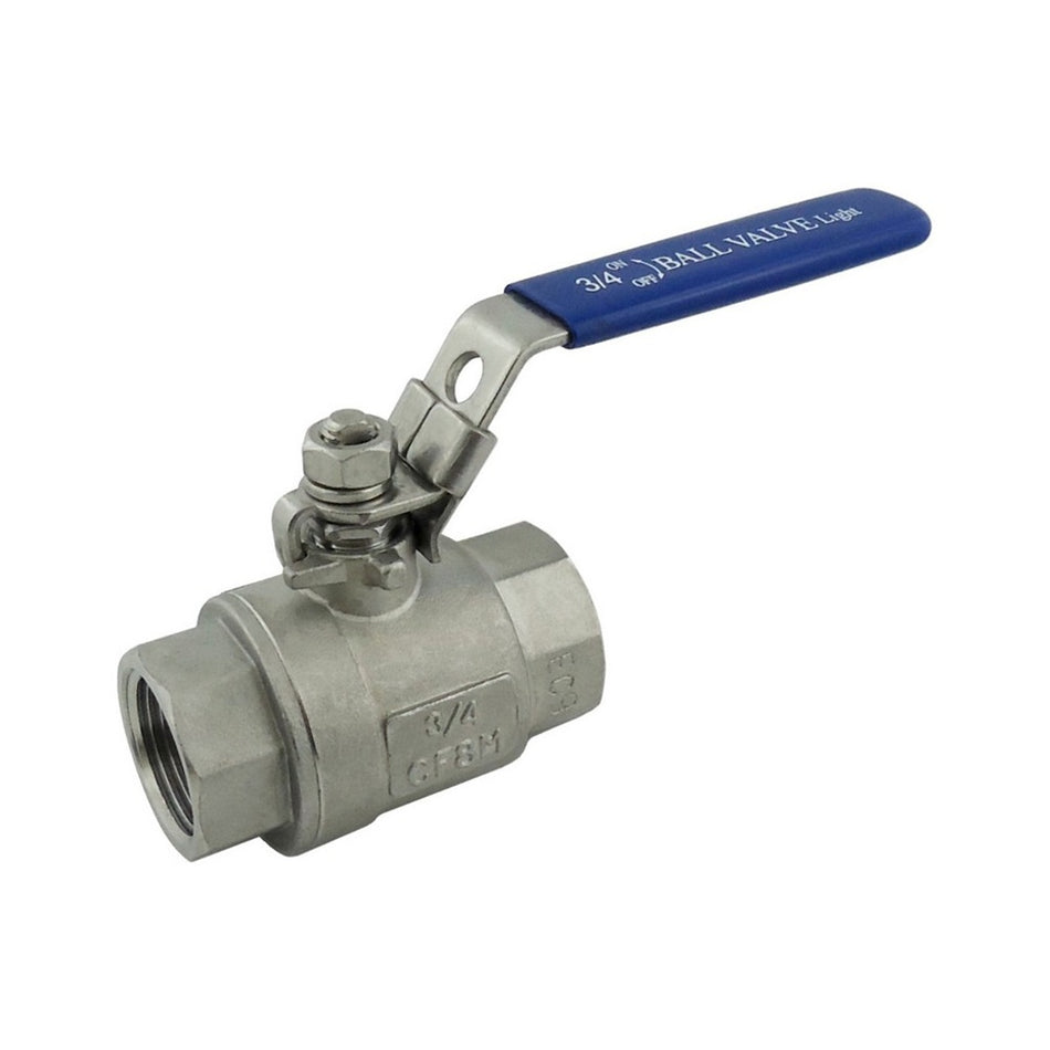 Ball Valve 3/4inFpt X 3/4inFpt Full Port 316 S/S