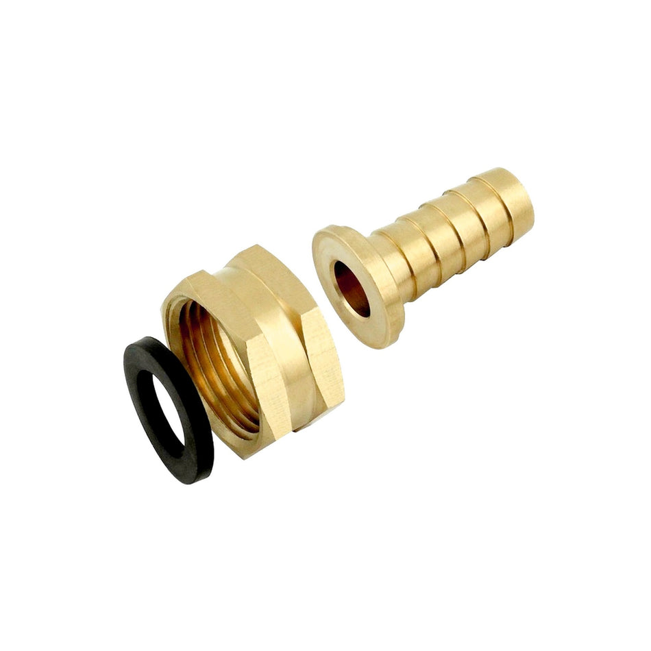 Swivel Hose Stem 1/2inB X 3/4inFgh-Hex Brass