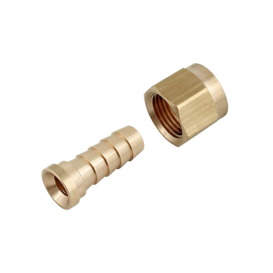 Swivel Nut & Stem Set 1/4inFfl X 1/4inB Brass