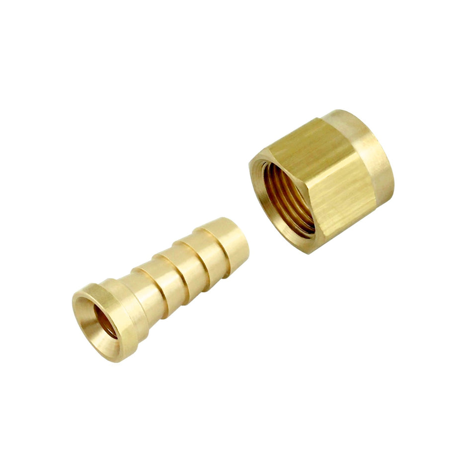 Swivel Nut & Stem Set 3/8inFfl X 1/4inB Brass