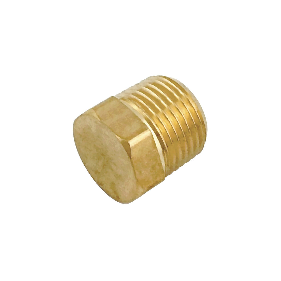 Hex Head Plug 1/8inMpt Brass