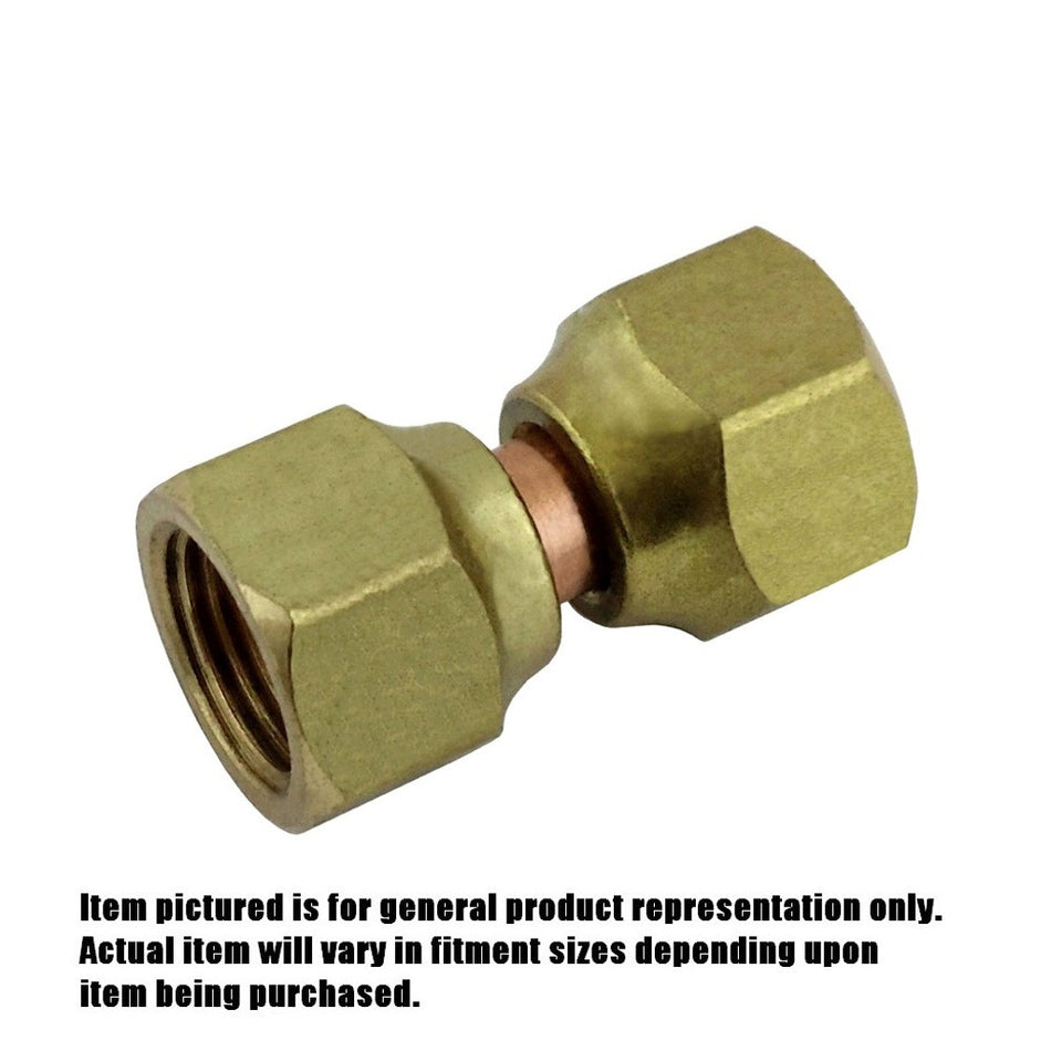 Swivel Union 1/4inFfl X 1/4inFfl Brass