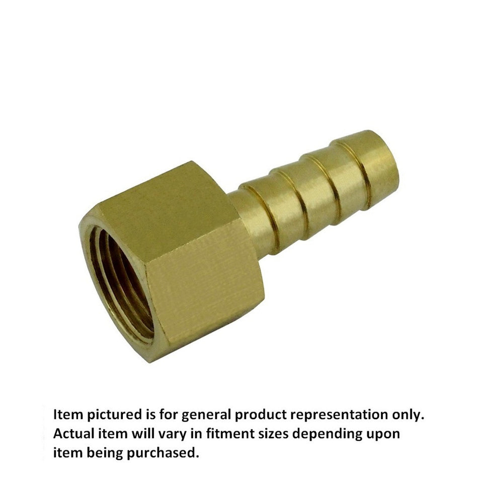 Hose Stem 1/2inB X 1/2inFpt Brass