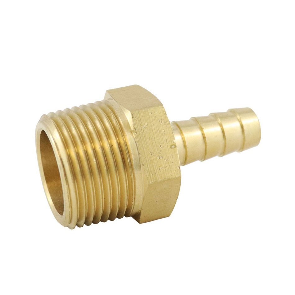 Hose Stem 3/8inB X 3/4inMpt Brass