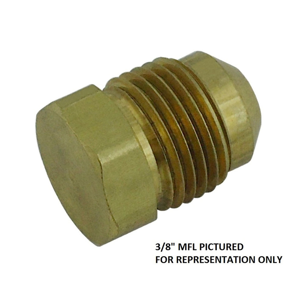 Hex Head Plug 1/2inMfl Brass