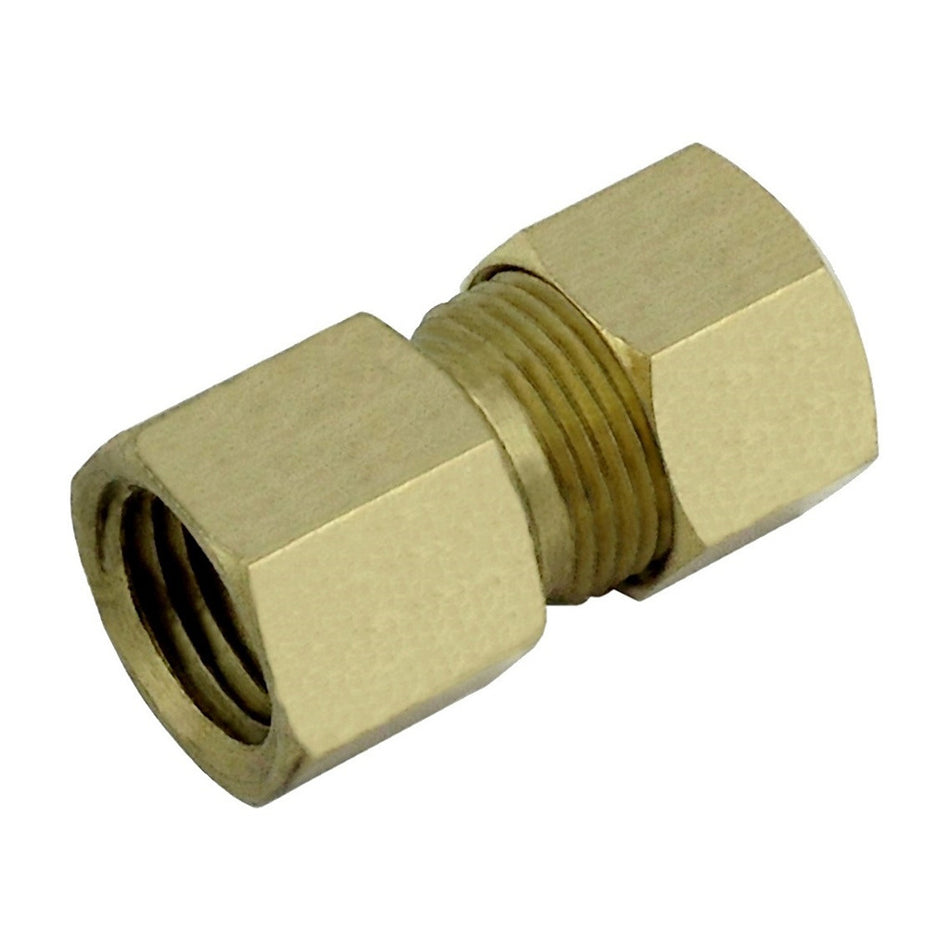 Compression Connector 3/8inC X 1/4inFpt Brass