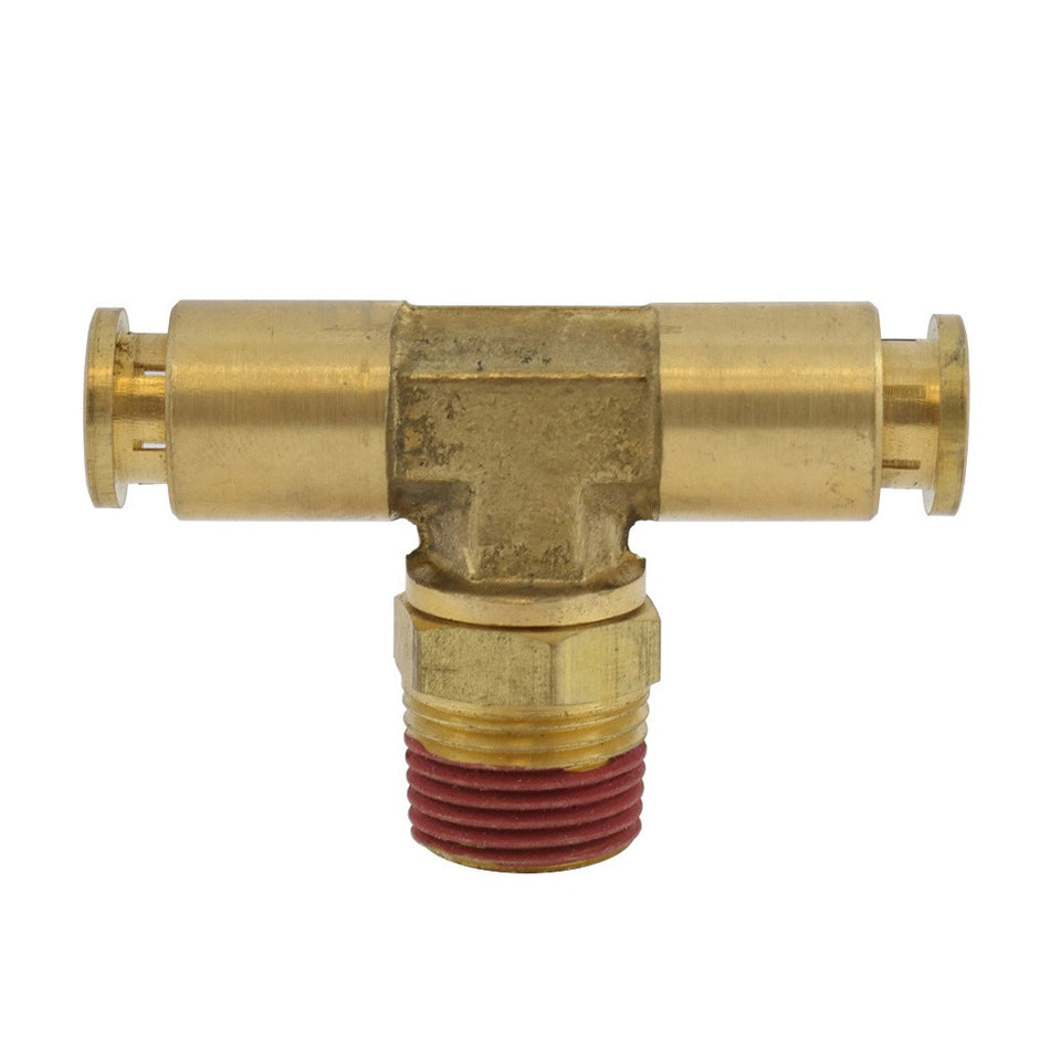 Swivel Tee 3/8inMpt X 3/8inOd2-Push-In Brass