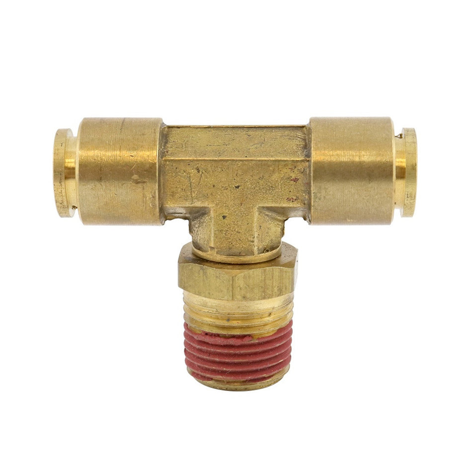 Swivel Tee 1/2inMpt X 1/2inOd2-Push-In Brass