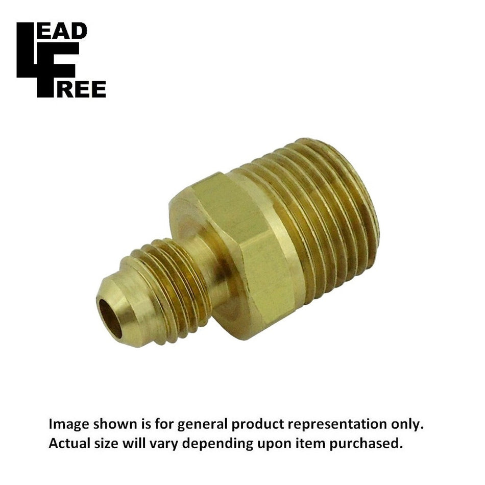 Adapter 3/8inMfl X 1/2inMpt Lead Free Brass