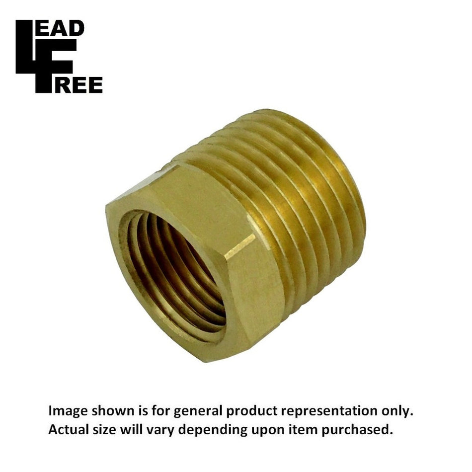 Bushing 1/4inFpt X 3/8inMpt Lead Free Brass