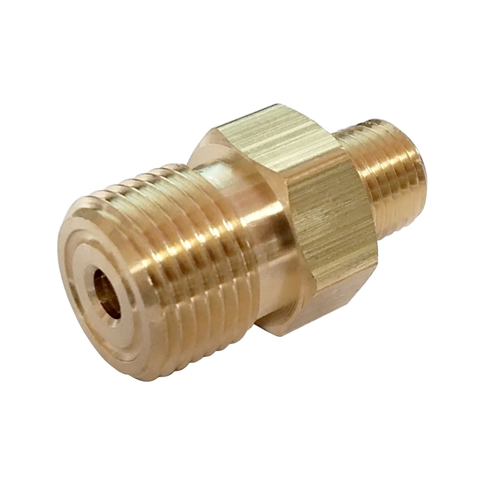 Adapter 1/4inMpt X Male Co2 Brass