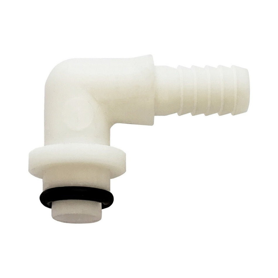 Gas Elbow-For Shurflo 1/4inB-No Shutoff Poly