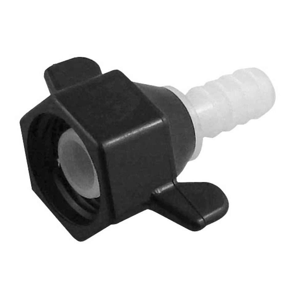 Swivel Nut/Stem 3/8inB X 1/2inFpt-Swivel Poly